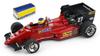 Blum B Ferrari 126 C4 84 Belgium GP с фигуркой гонщика R142CH #27 M.Alboreto 1/43