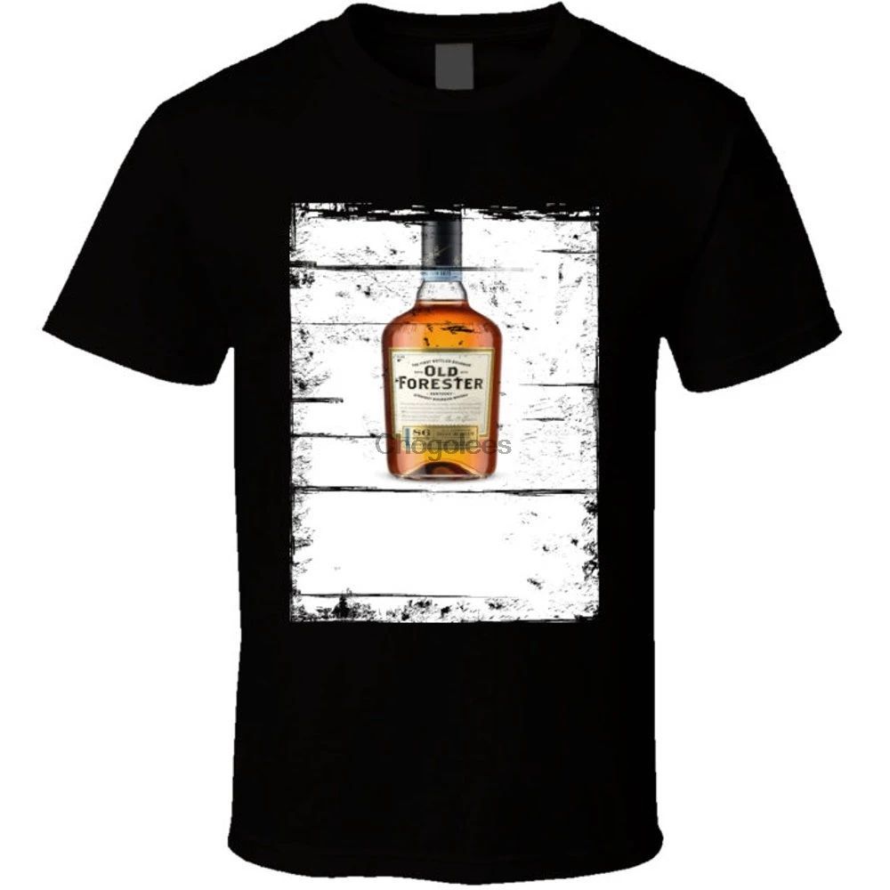Old Forester Bourbon Bottle Black T-Shirt