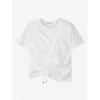 Cc CollecT. Wave Shirring STring DeTail T shirT C262psm333