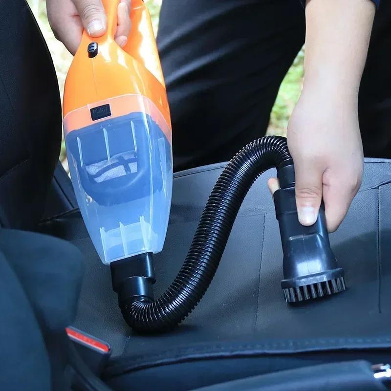 High-Suction 2-in-1 Wireless Car Vacuum Cleaner Wet/Dry Low Noise One-Click Dusting Rechargeable with Accessory Kit Accessories