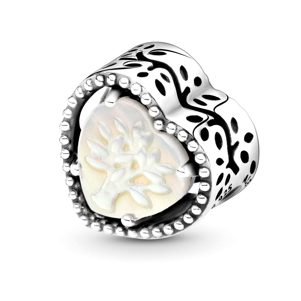 Семейный подвеска в форме сердца S925, серебряная серия «Любовь для мамы», подходит для женщин, браслет, аксессуары, «сделай сам», подарок на День матери