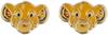 Disney Lion King Simba Earrings Gold Plated for Girls Jewelry Gift