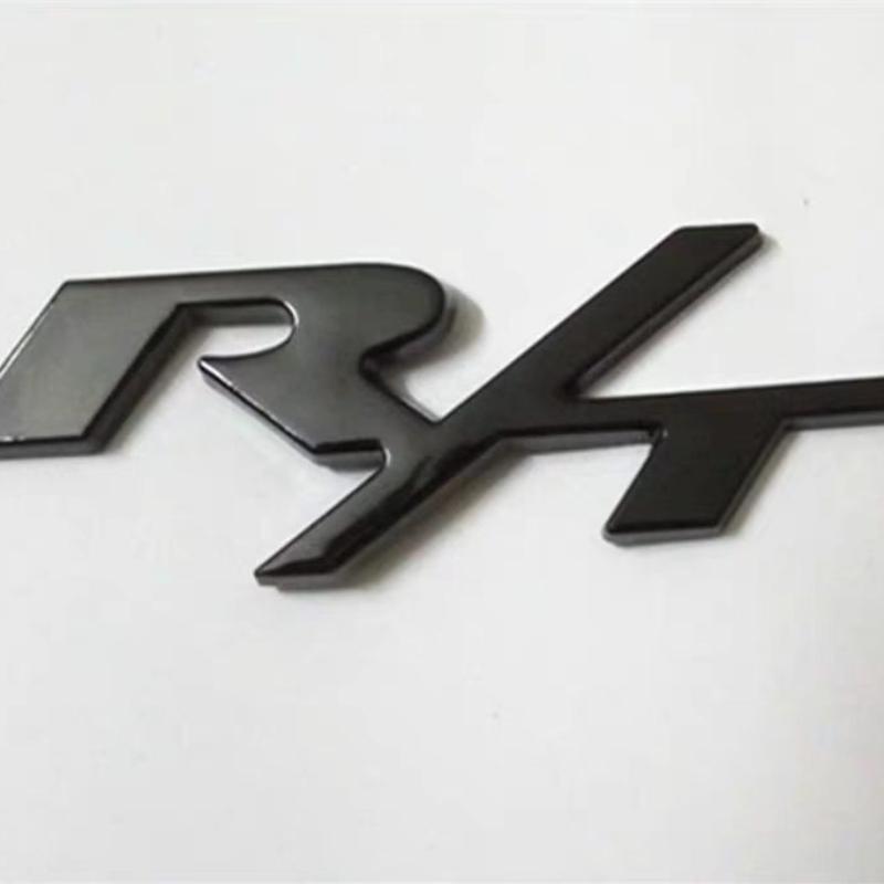 Personalized Creative 3D R/T Emblem Modification R/T Grille Sticker R/T Metal Decorative Sticker