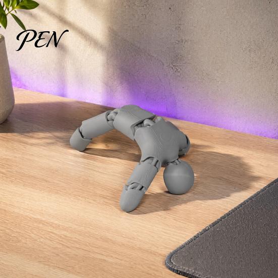 Гибкий шарнирный робот-украшение, 3D-печатная фигурка действия, Многопозиционная шарнирная прочная модель из ПЛА, Коллекционные фигурки для научной фантастики
