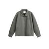 OUSWE Men's Retro Workwear Jacket - Cleanfit Niche Designer Coat for Spring/Autumn, Style RW164