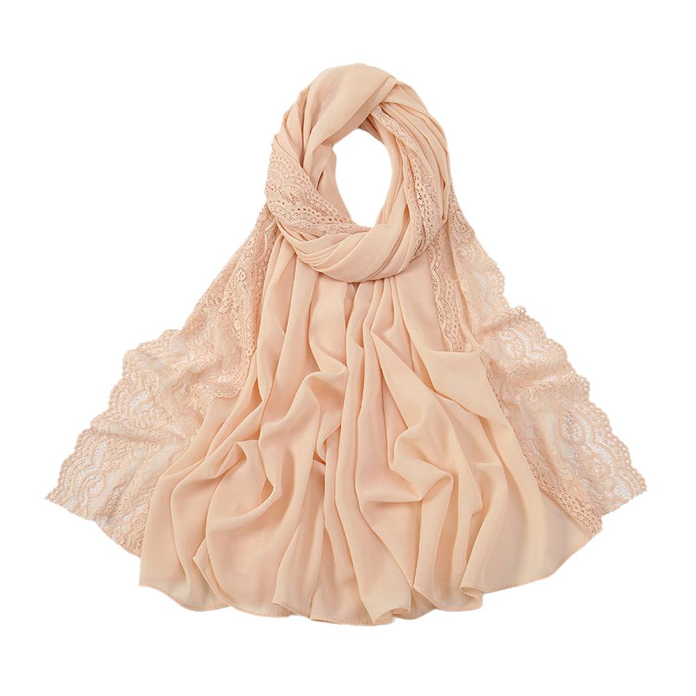 New Arrival Crinkle Rayon Hijab Women Muslim Scarf Headscarf Size Wraps Big Foulard Shawls Plai Z1D6