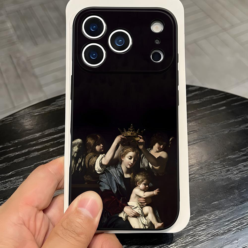 Caravaggio Paintings Phone Case For IPhone 17 Pro Max 16 15 14 Pro Max 13 11 X Xs Xr 8 7Plus Silicone Cover