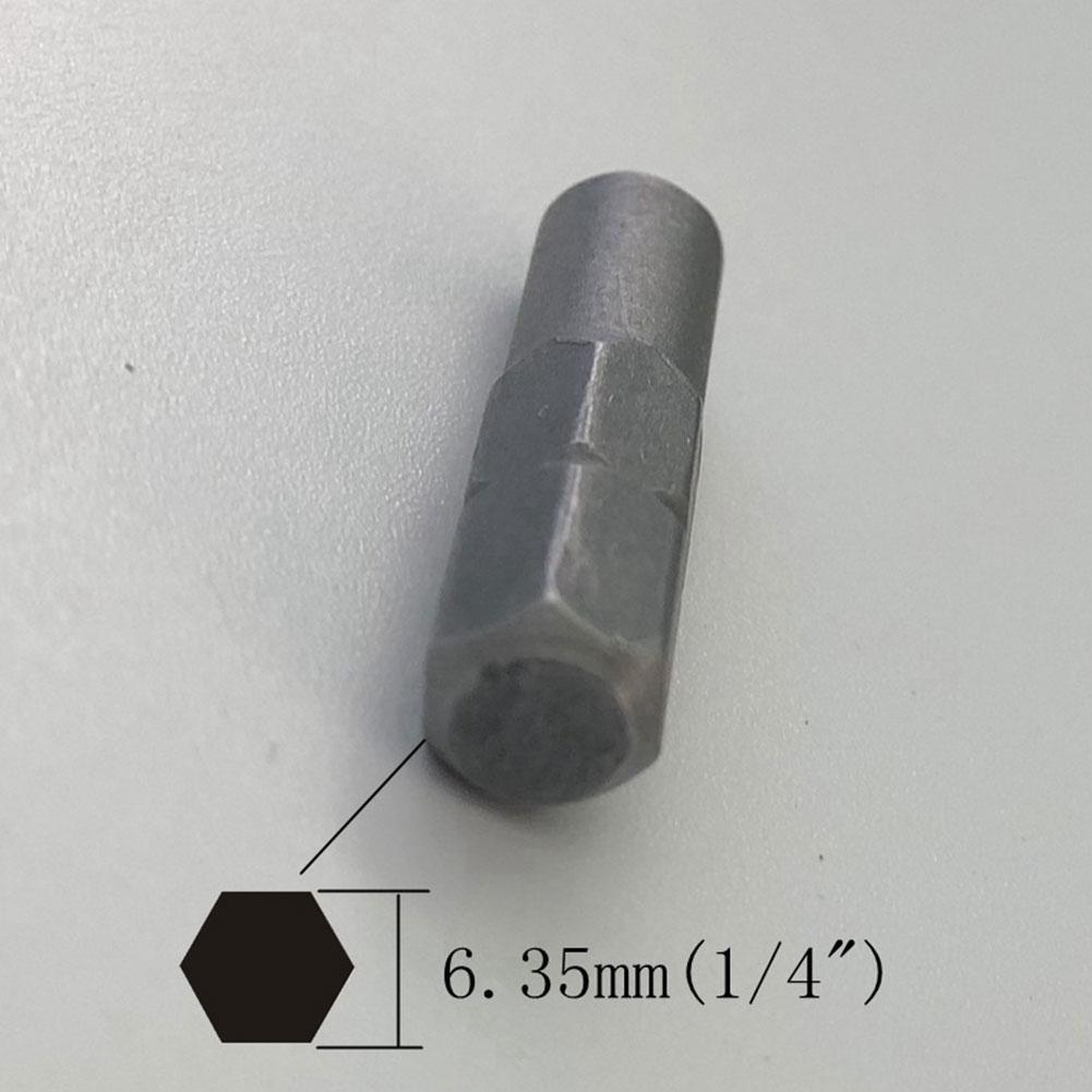 Micro Screwdriver Adapter Fits 6.35mm 1/4" Bits Adapter To 4mm Hex Holder