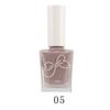 Oil-based Nail Polish No Bake Fast Drying Non-peelable Non-slip Safe Odorless Nude Color Nail Salon Nail Polish