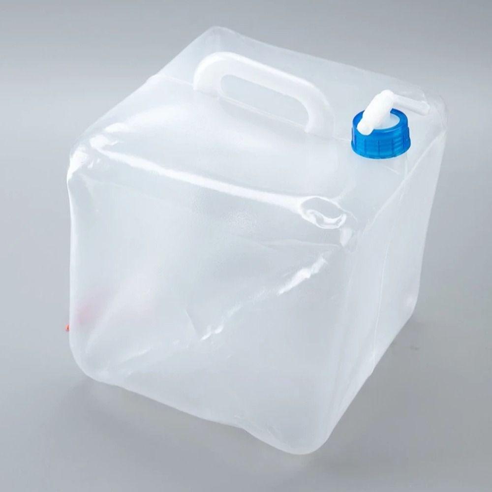 Leakproof Collapsible Bucket 5-20L Foldable Water Canister Reliable Folding Water Bag Car Storage