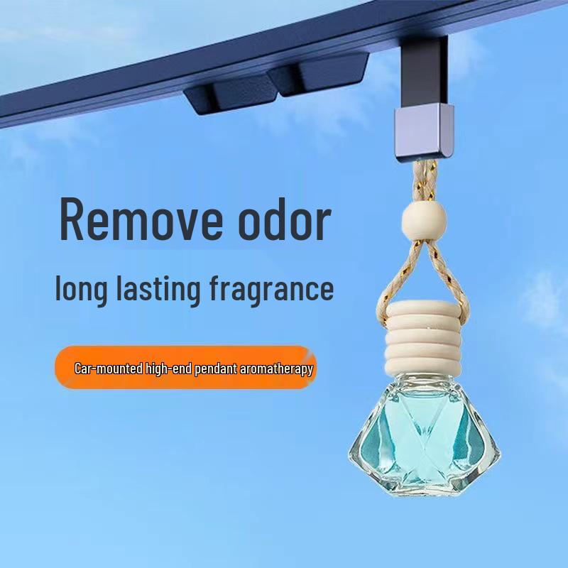 Круглый Подвесной Деревянный Бусина Автомобильный Освежитель Воздуха: Долгоиграющий высококачественный освежитель воздуха и нейтрализатор запахов для салона автомобиля