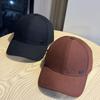 Winter Hard Top Small Baseball Cap with Face Fashion Brand Casual and Easy To Match Peaked Hat Trend
