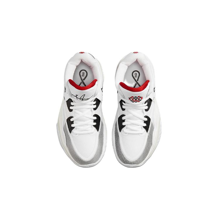 Nike Детские кроссовки Kyrie Infinity GS Man Machine White University-Red Photon-Dust DD0334-101