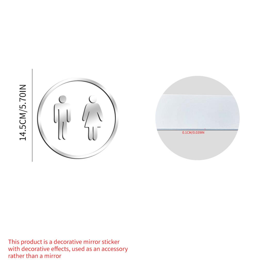 Украшение двери ванной комнаты 1 мм акриловая наклейка на стену наклейка с логотипом на дверь ванной комнаты настенная наклейка