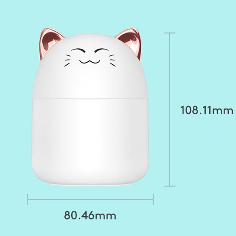 1PC Humidifier Night Light Cute Air Humidifier Diffuser Essential Oil Diffuser Air Freshener Room Aromatherapy Humidifier