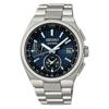 [Seiko Watch] Men's Astron NEXTER Solar Radio-Controlled 8B63 Titanium Silver Watch