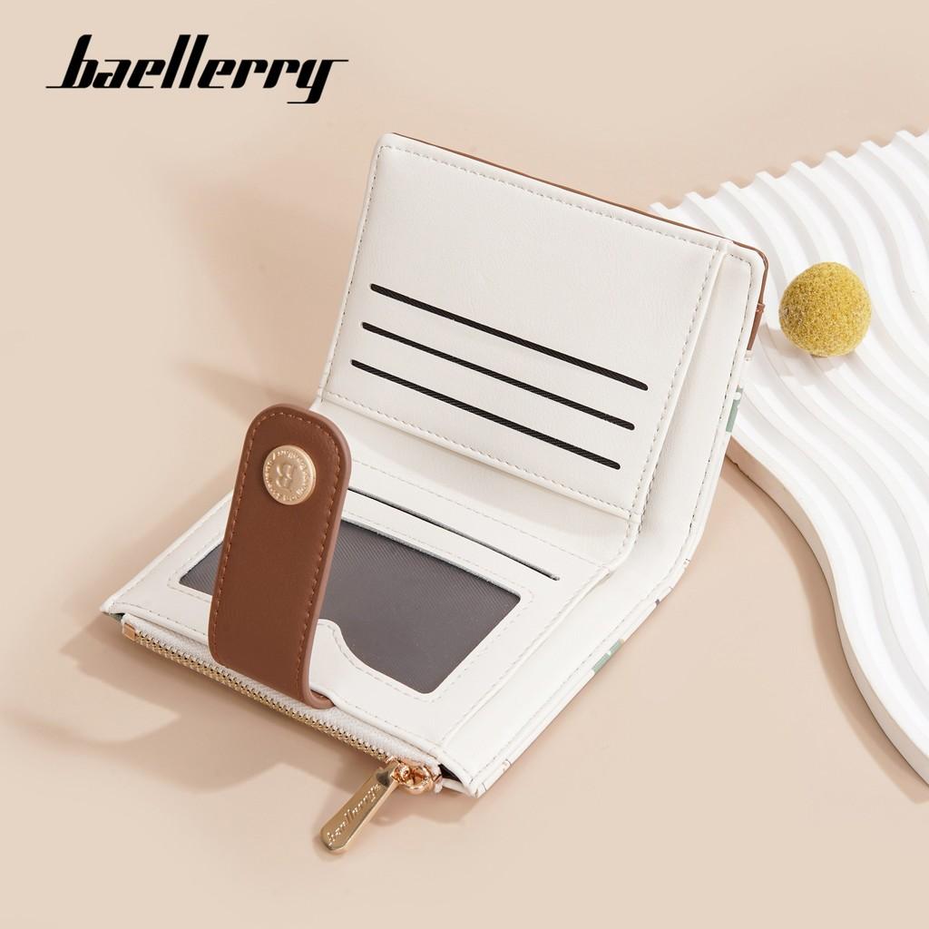 Женский кошелек Baellerry с мультяшным мишкой из ПУ с надежной молнией для повседневного использования