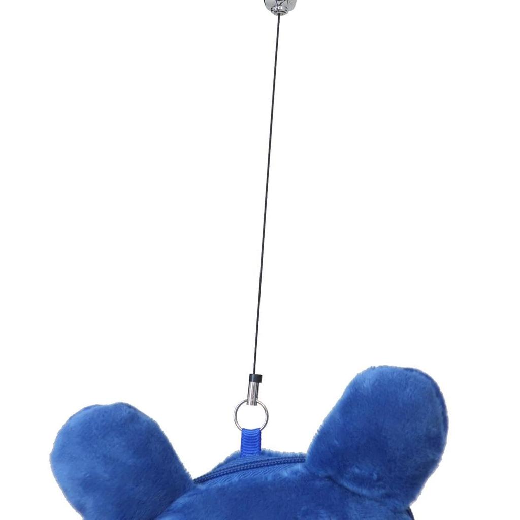 Kamio Japan Tamagotchi Plush Pass Case with Pass & Coin Reel / Mimichi, 220093