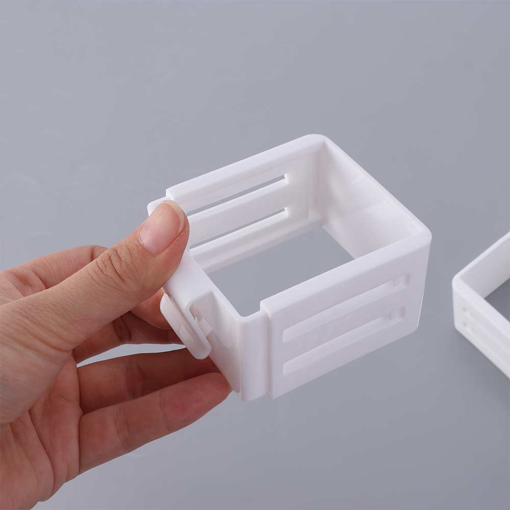 2PCS Adjustable Retractable Fridge Storage Box Hanging Fridge Storage Container for Home