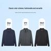 Мужская легкая куртка в стиле business casual с вышивкой