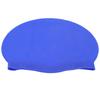 Waterproof Swimming Cap High Elasticity Silicone Swimming Hats Protect Ears for AdultsDark Blue