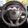 Автомобильный плетеный чехол на руль для Nissan Teana Murano Z51 Elgrand Quest 2011, перфорированная кожа из микрофибры с иглами и нитками