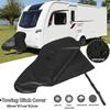 Чехол для прицепа Caravan Hitch Lock Covers Универсальный водонепроницаемый чехол для прицепа Caravan PVC