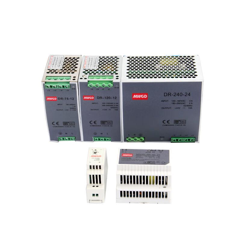 MWGD Din-Rail Switching DC Power Supply