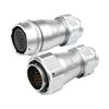 WEIPU WY28 TE+ZE M28 2 3 4 7 8 910 12 16 17 20 24 26 Pin Waterproof Cable Wire Connector Gold Pin Male Plug Female Socket IP67