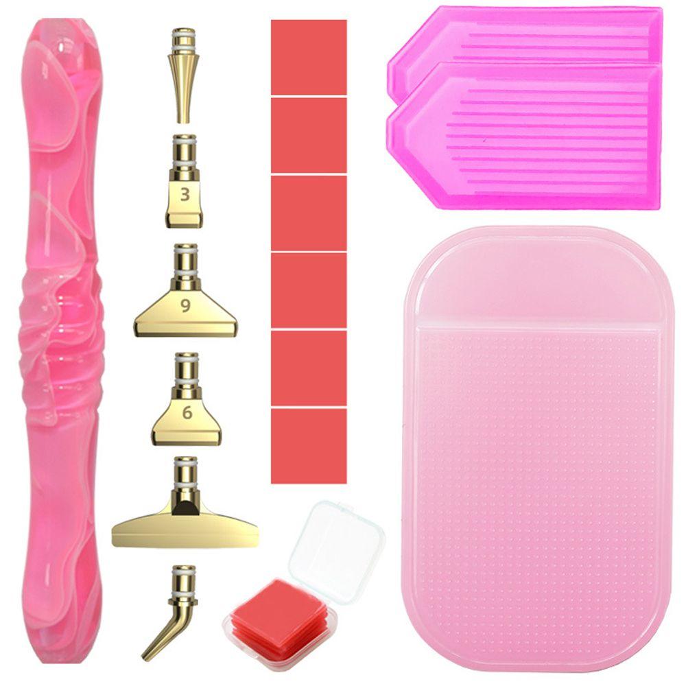 Resin Diamond Painting Pen Alloy Replacement Pen Heads Point Drill Pen Diamond Painting Glue Clay