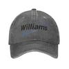 Williamsd Racing Team Baseball Caps Vintage Distressed Denim Race Car Sun Cap Men Women Outdoor Workouts Adjustable Fit Caps Hat