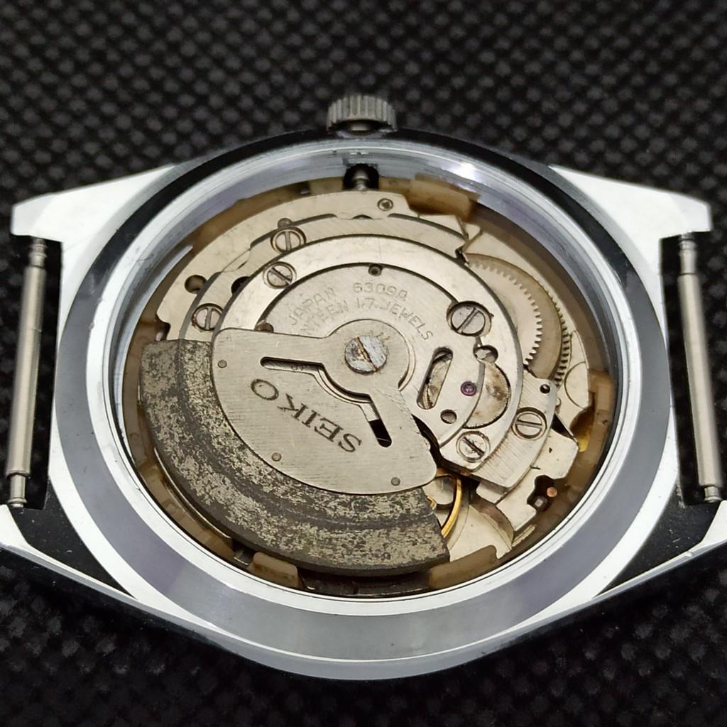 ВОССТАНОВЛЕННЫЕ ВИНТАЖНЫЕ SEIKO 5 AUTO 6309A ЯПОНИЯ МУЖСКИЕ АРАБСКИЕ ЧАСЫ 533c-a279832-9