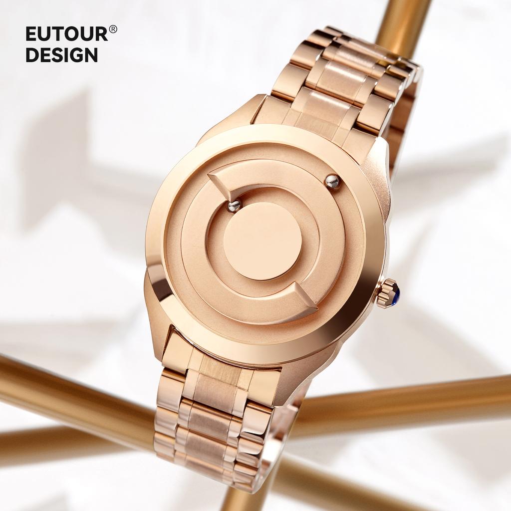 EUTOUR Concept Magnetic Levitation Sci-fi Concept Watch, Stainless Steel Strap Magnetic Watch E034