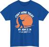 Cant Work Today My Arm Is In A Cast TShirt FisherUnisex Funny Fishing Gift