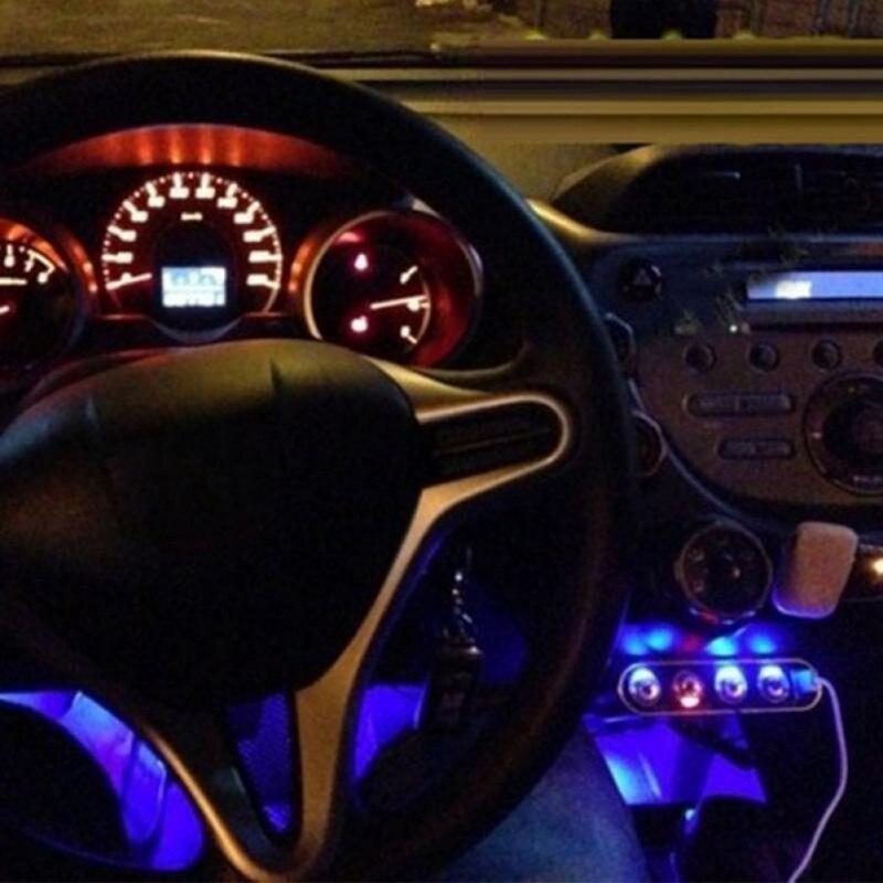 Автомобильный разветвитель прикуривателя + USB-порты, адаптер для стайлинга автомобилей, 12 В-24 В, 4-контактное многоразъемное автомобильное зарядное устройство