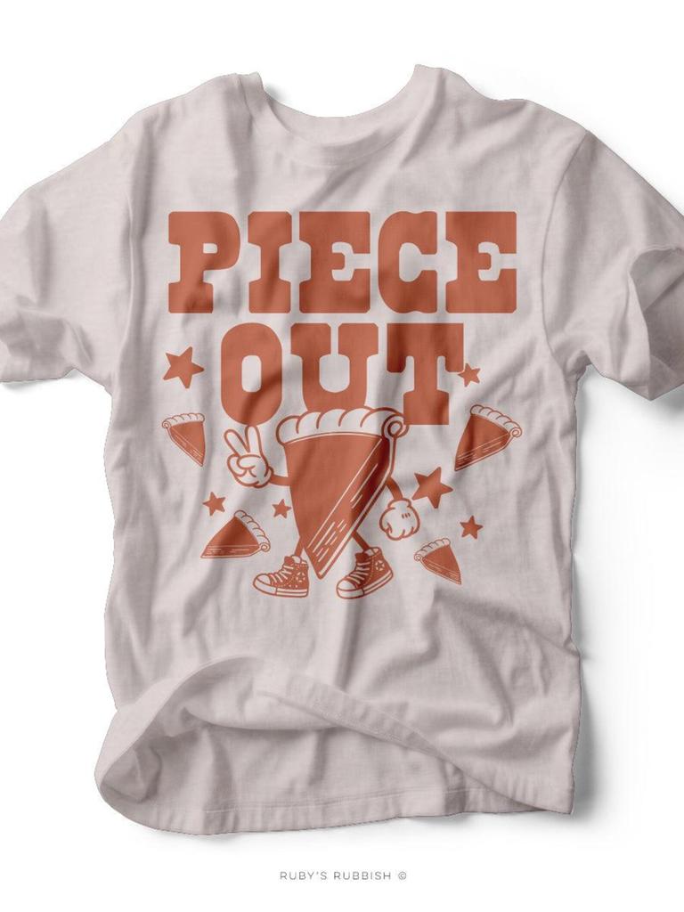 Piece Out | Thanksgiving Graphic Tee | Ruby's Rubbish®
