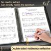 Non-reflective Sheet Music Folder Waterproof Piano Replay Folder New Sheet Music Holder  Musician