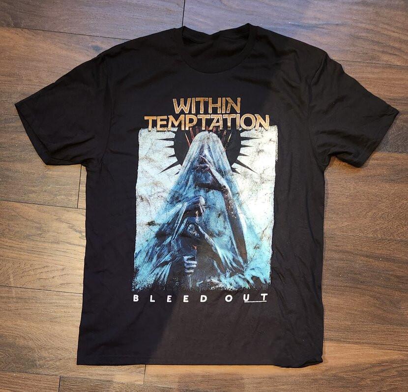 Within Temptation Bleed Out 2024 Tour TShirt unisex S5XL NZ147 FREE SHIPPING