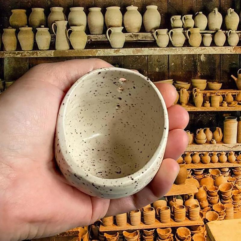 1 шт. Экологичное приспособление для удаления листьев с трав, художественное блюдо для удаления трав, миска для приготовления трав ручной работы, органическая миска для приготовления трав 10x10x10 см