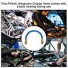 Автомобильные аксессуары R134A Шланг трубка кондиционера Шланг для заправки хладагентом Инструменты для ремонта Шланг для заправки хладагентом для автомобильного кондиционирования