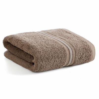 Tris Towel 50X90 Dark Beige