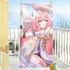 Игровой Бандана для пляжа Honkai Star Elysia Для пляжей, студий йоги, спортзалов, горячих источников, бассейнов и пикников