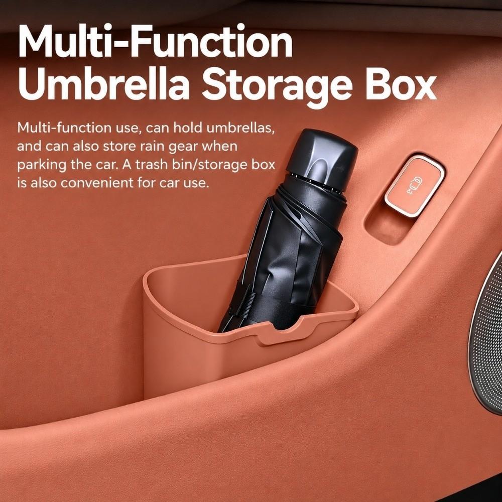 Universal Car Door Trash Bin Waterproof Umbrella Organizer for Car Door Organization