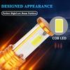 Светодиодные фары H4 LED BA20D LED P15D для мотоциклов, прожекторы, ближний и дальний свет, фара для скутера, автомобильные фары, аксессуары для мотоциклов