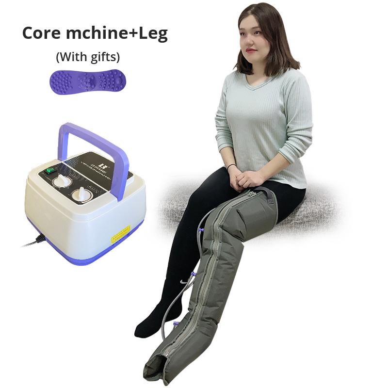 4-камерный массажер с воздушной компрессией, улучшающий кровообращение, снимающий боль, обертывания для рук, талии, ног, ступней, аппарат для лимфодренажного массажа