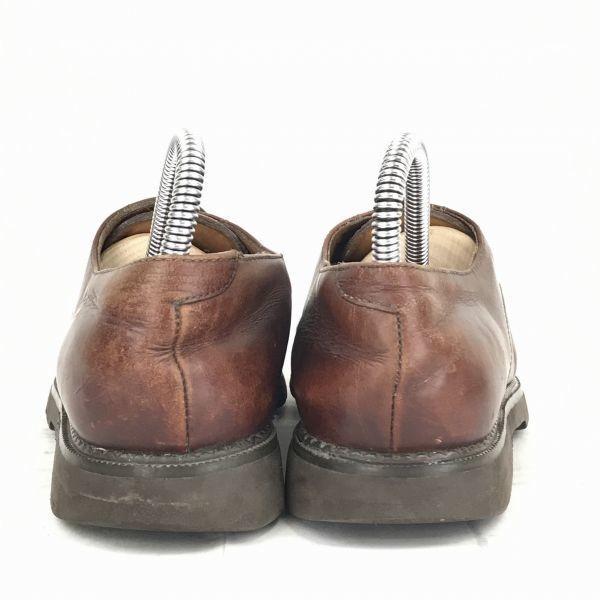 США Rockport Кожаные Однотонные 24.5 Темно-коричневые Туфли для платья Бизнес(ИСПОЛЬЗОВАЛ)