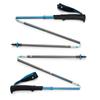Bâton De Trekking - BLACK DIAMOND - Distance Carbon Z - 130 Cm - Bleu - X2