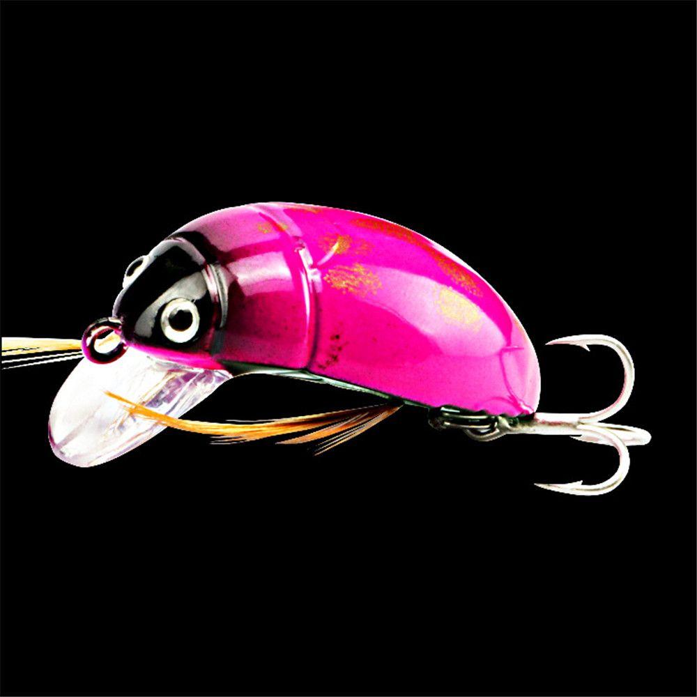 3.8CM/4.1G Fishing Tackle Wobblers Treble Hook Fishing Lures Swim Wobbler Bait Spoon Spinner