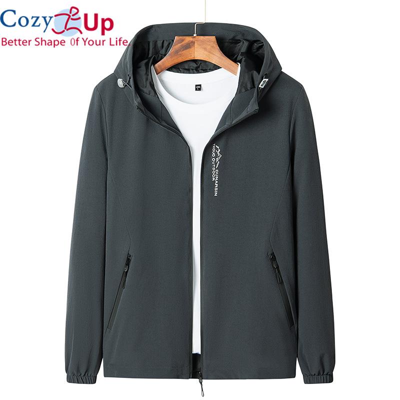 Cozy Up Hoody Bomber Men Jacket Spring and Autumn Cargo Bomber Jackets Designer Steetwear Hip Hop Windbreaker Coats Fashion Chothing