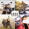 Motorcycle Turn Signals LED Flowing Turn Signals Set of 4 Universal Motorcycle Turn